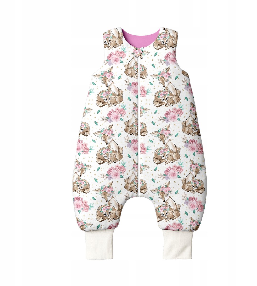 All-Season Baby Slaapzak met Voetjes, Katoen, 0-12 Maanden