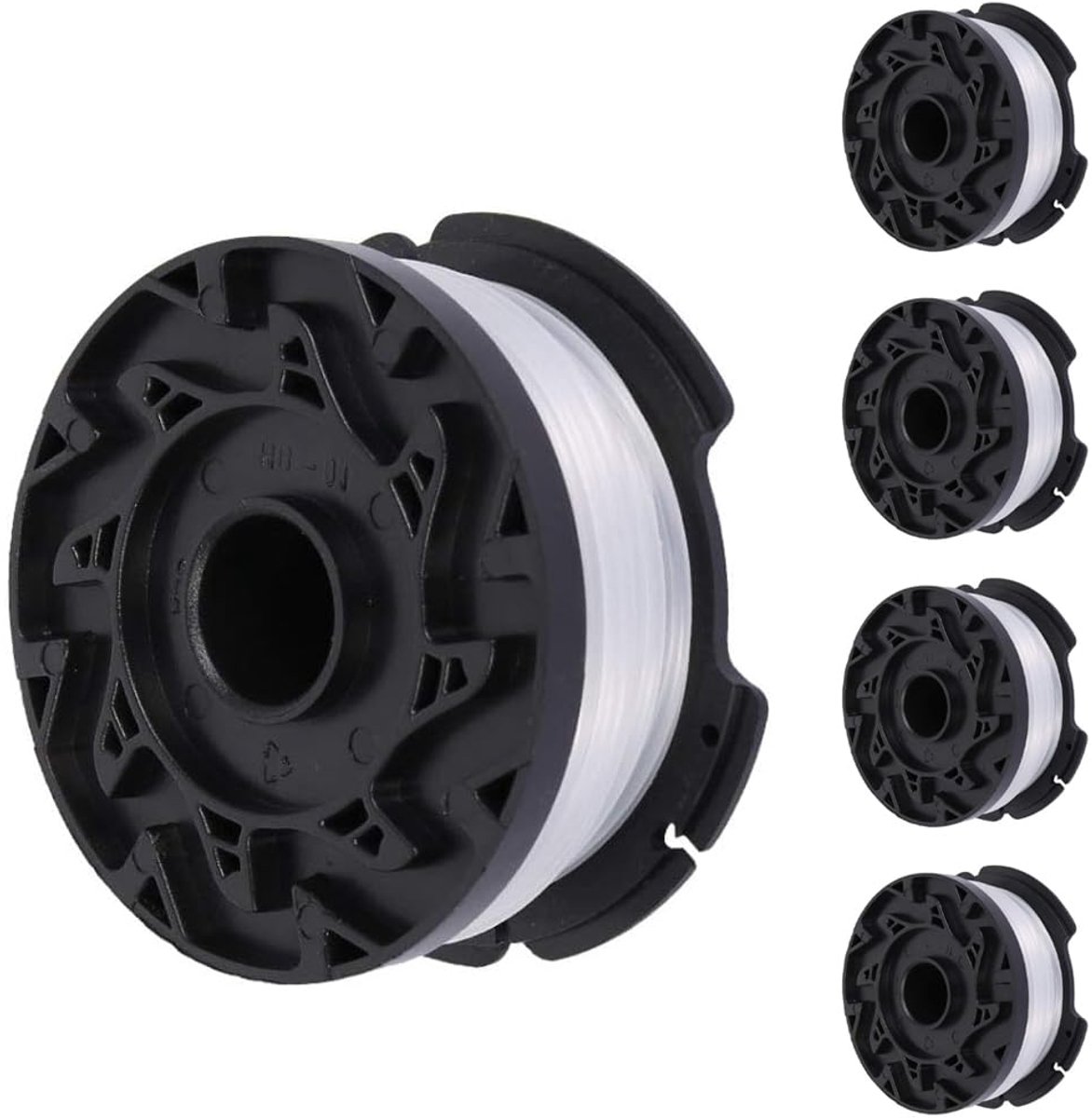 Reservedraadspoel, 5 stuks trimmerspoel, draadspoelen, Decker grastrimmer, spoel compatibel met Black voor Makita - ShopVlot
