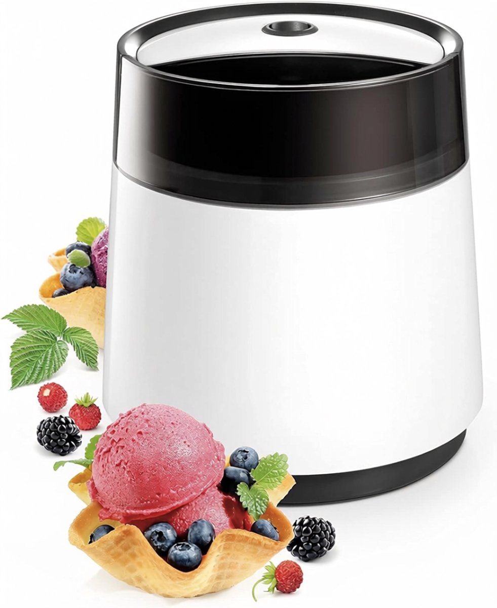 SNJY® IJsmachine - IJsmaker - Softijs Machine Voor Thuis - 800ML - Wit