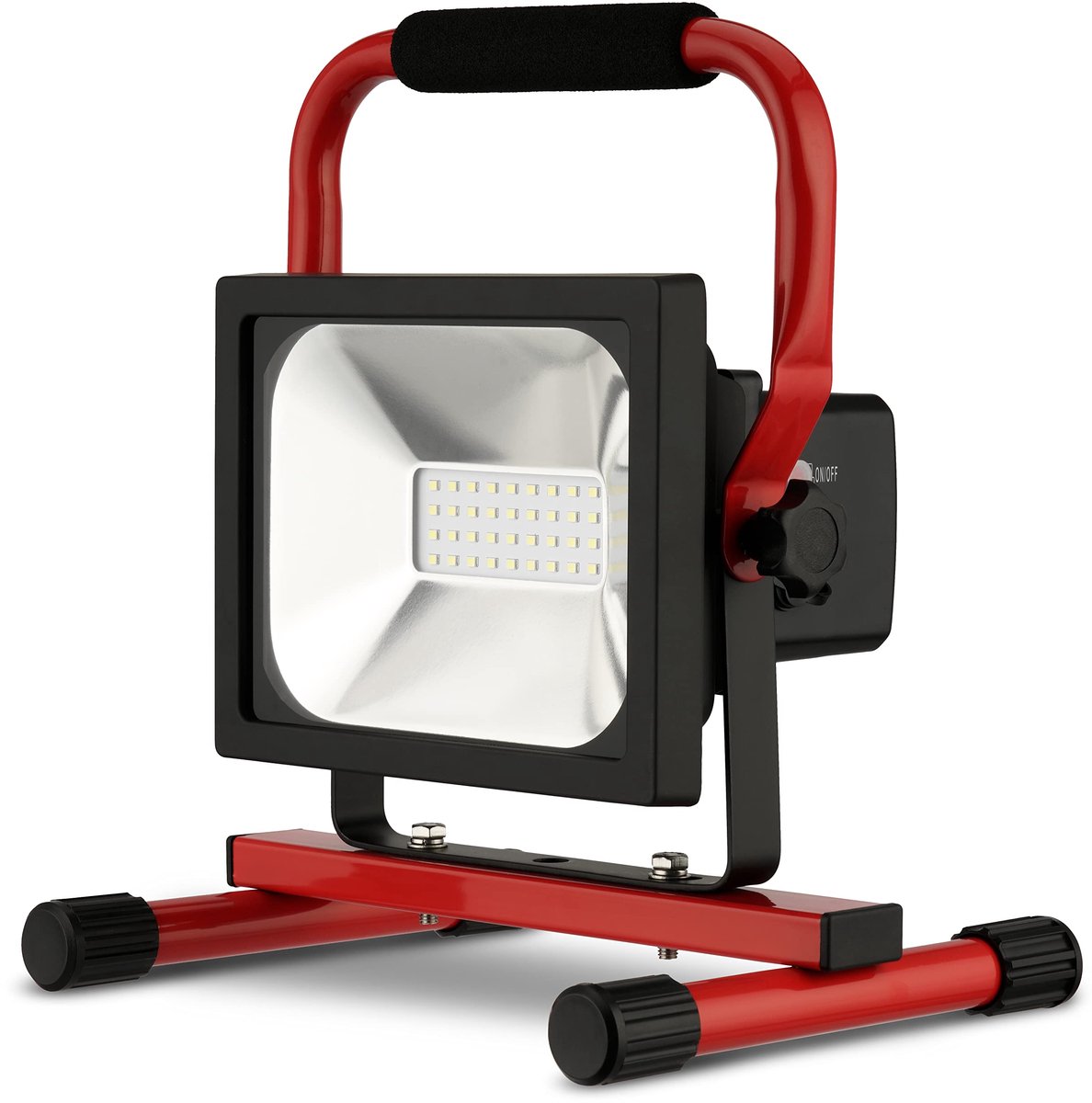 REV 2706322000 Accuspot, LED-werklamp met accu, 20W, 1400lm, IP54, rood - ShopVlot