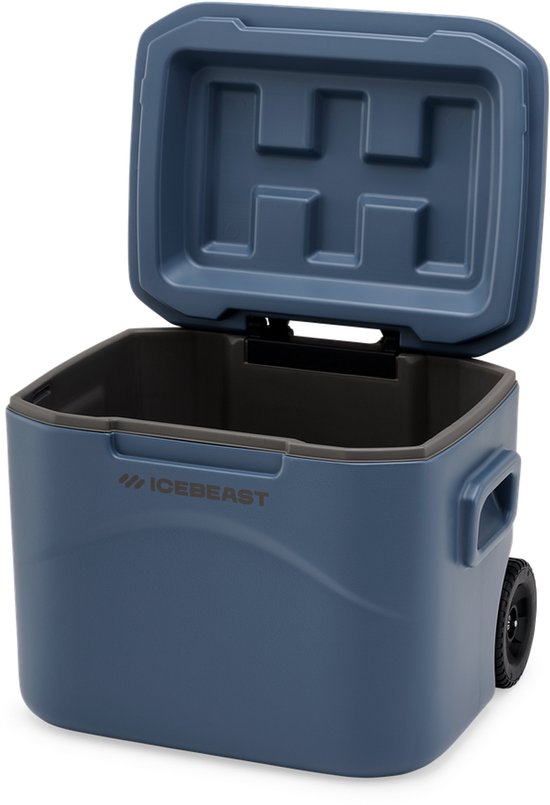 Icebeast Classic 57L Koelbox op Wielen Blauw van Icebeast — afbeelding 5