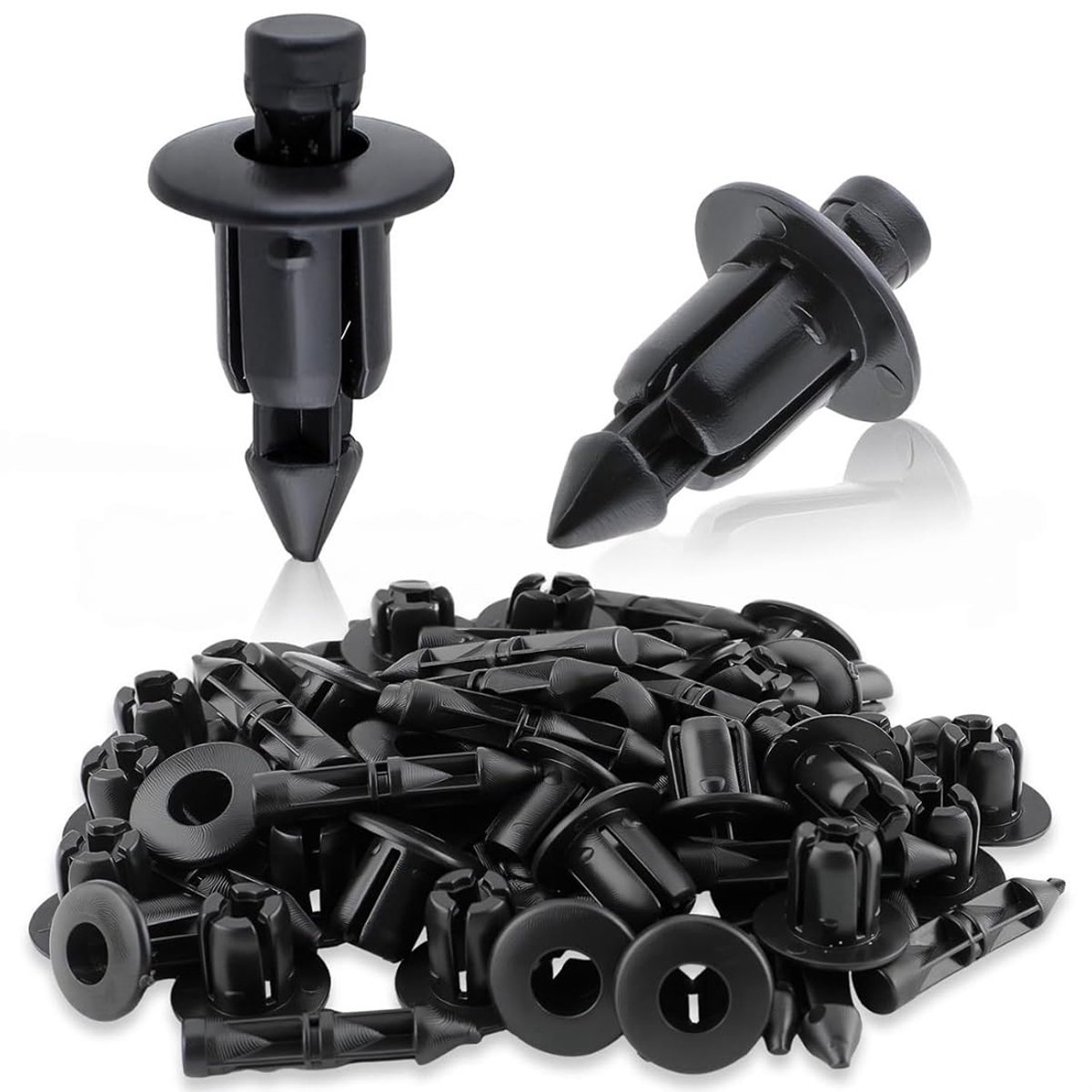 Kunststof Nieten Set 100 Stuks 6 mm voor Auto-onderdelen