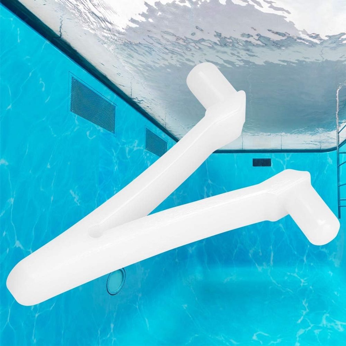 V Clip voor zwembad - 6 stuks - stevige V-vormige clips - eenvoudig te bevestigen accessoires - ShopVlot