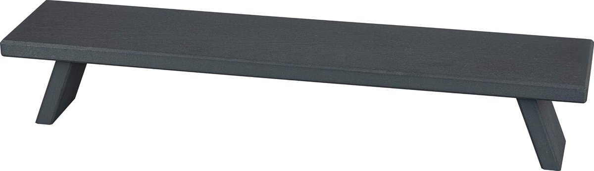 Raamrand/onderstel bankje 70 cm - grijs - beukenhout - ideaal voor zwembogen en bloempotten - ShopVlot