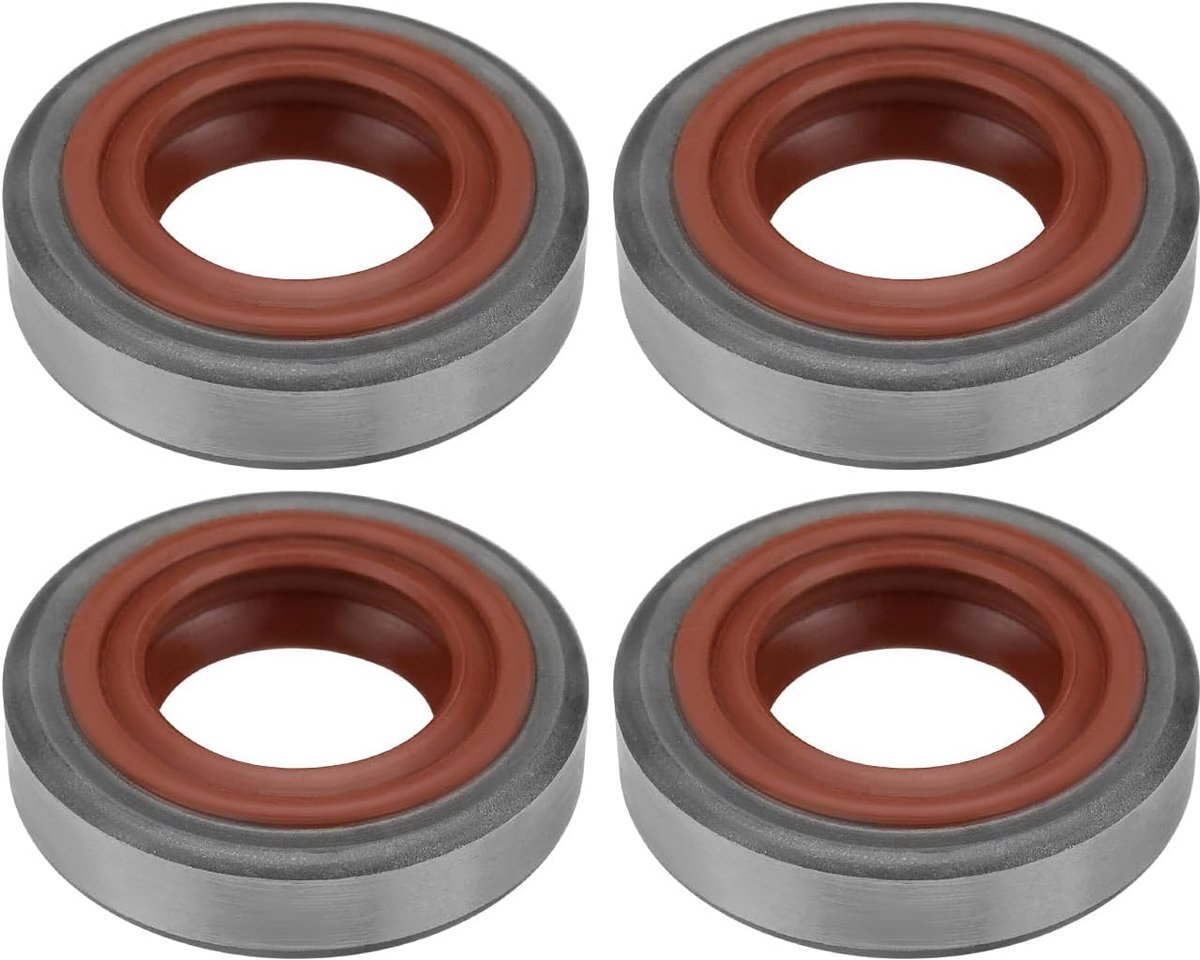 Oliekeerring set 12x22.2x5mm - 4 stuks - Geschikt voor Stihl trimmers - Betrouwbare afdichting voor motoren - ShopVlot