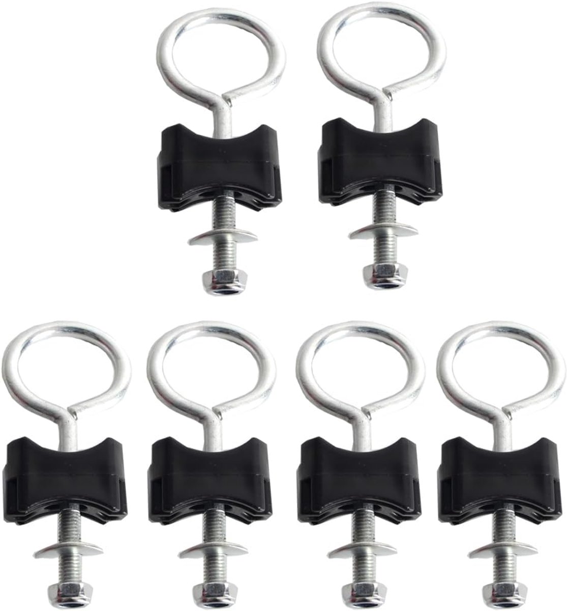 Trampoline accessoires 6-pack - schroeven voor bevestiging - geschikt voor grote en kleine trampolines - ShopVlot