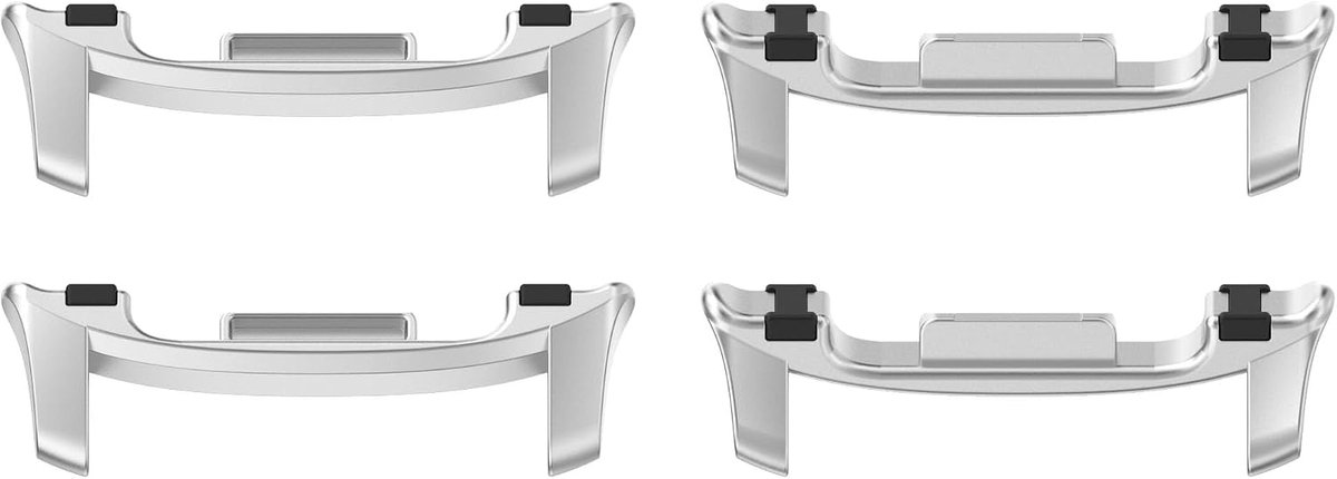 Bandconnectoren voor Samsung Galaxy Watch 8 - RVS adapters - 2 paar - Eenvoudige installatie - ShopVlot