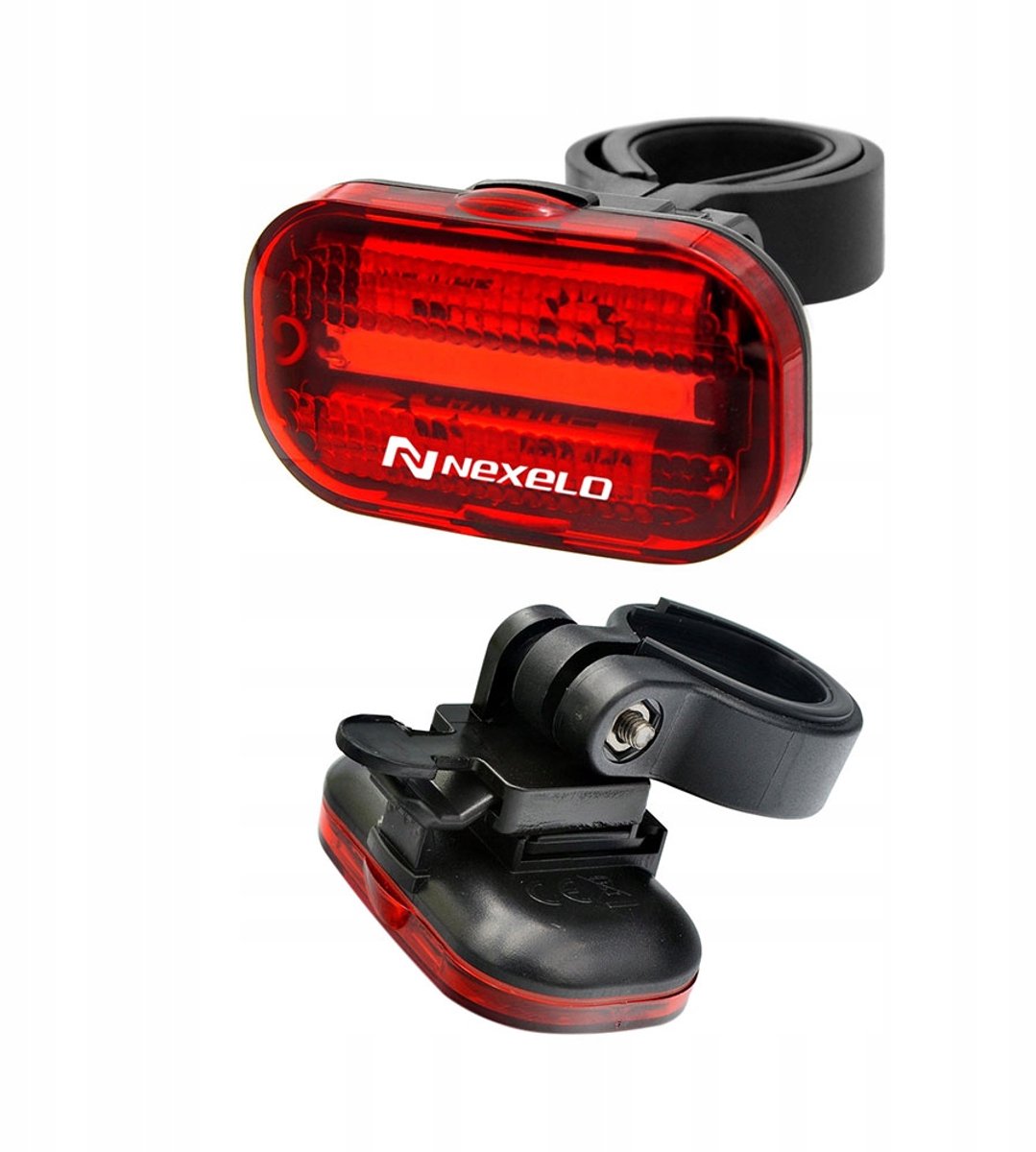 Merkloze Fietslamp achterlicht - 15 LED's, werkt op batterijen