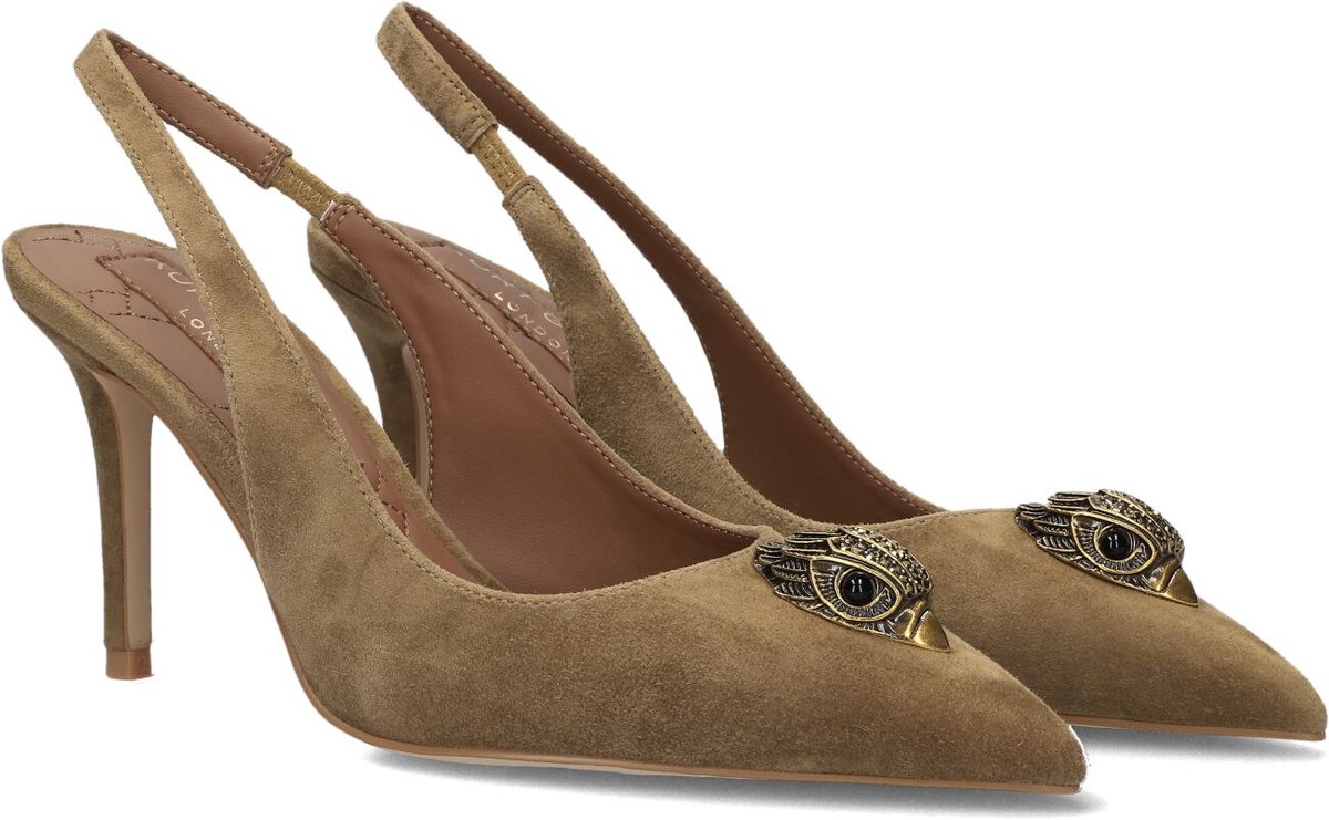 Kurt Geiger London Belgravia Sling Hakken Dames - Taupe - Maat 39