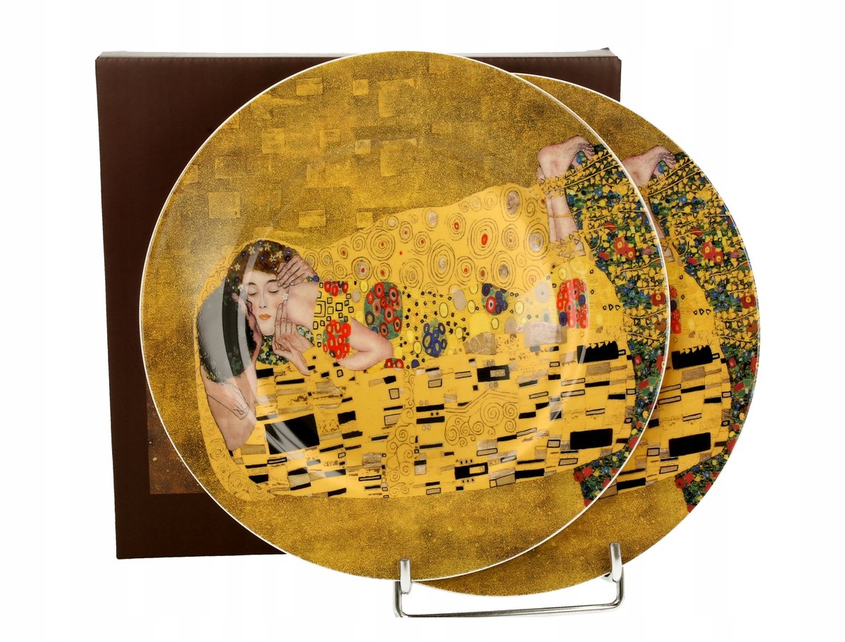 De Kiss Classic Theepotset - Gustav Klimt Porselein