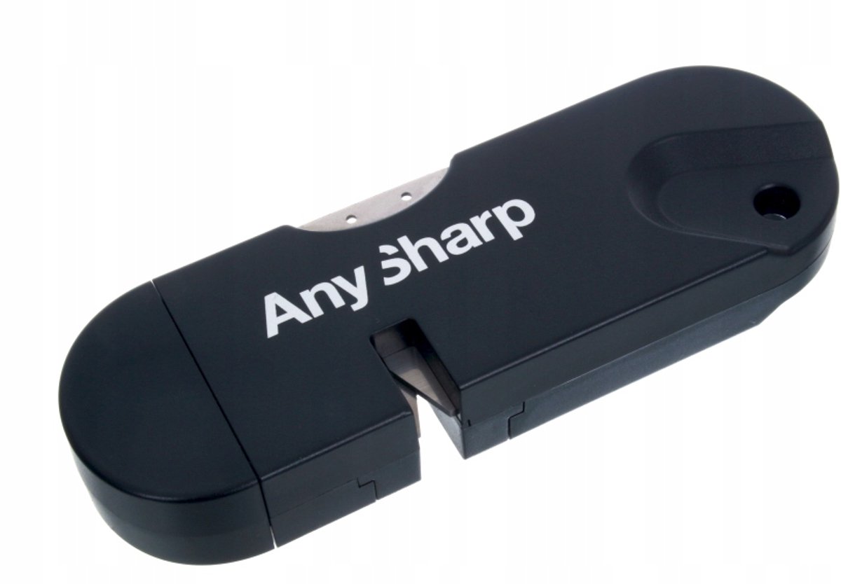 AnySharp Tactical Mesenslijper met Krabijzer - Draagbaar en multifunctioneel