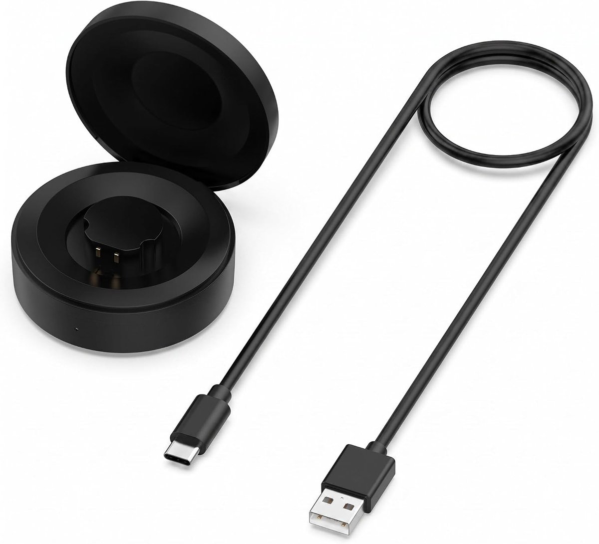 Smart Ring Layging Case Compatible with RingConn Gen1, Size 6 To 14 Portable Charger Dock 590mAh Travel Charging - ShopVlot