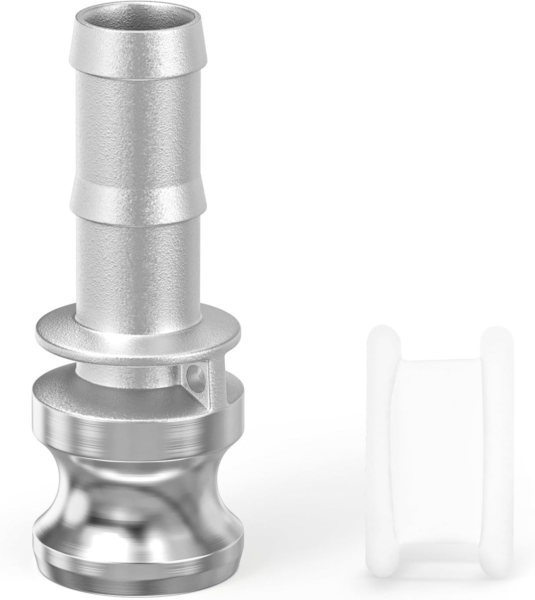 1pcs Type E Camlock Fittings, 1/2" BSP 304 Stainless Steel Cam and Groove Hose Fitting for Water Fuel Air - ShopVlot