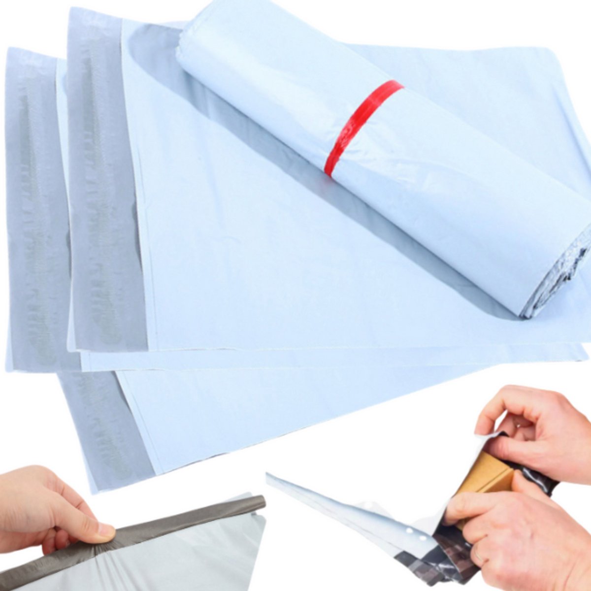 Koerierfolie-envelop Foliopak 100 stuks 250x350mm