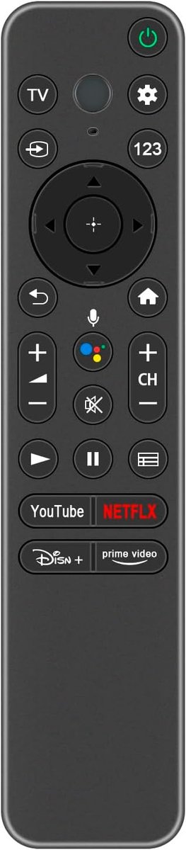 AULCMEET RMF-TX800U 1-013-691-22 Voice Replacement Remote Control Compatible with Sony 3D 1080P Smart TV XR-65A80K - ShopVlot