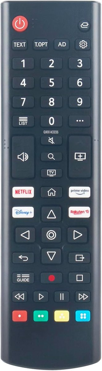 AULCMEET Remote Control, AKB76037605 Sub AKB76043505 AKB76040301 New remote control suitable for LG 4K Smart TV - ShopVlot