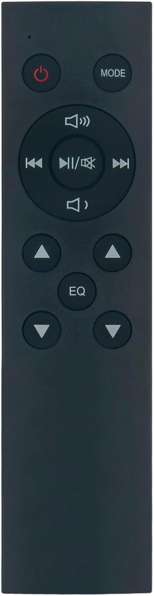 ALLIMITY Replacement remote control compatible with Majority Soundbar SpeakerSystem K2 HDS-110 BEN-BAR-BLK-2P STV601A - ShopVlot