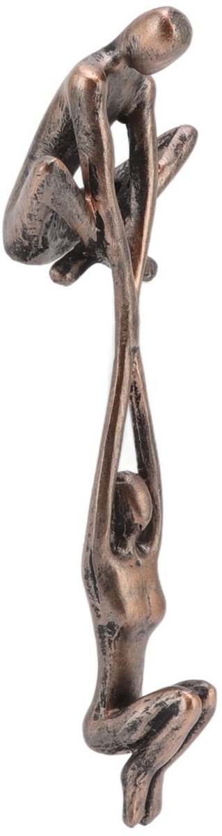 Fdit Liefhebbers Sculptuur Ornament Abstracte Kunst Brons Huis Hars Standbeeld Dansfiguren voor Paar Handgrepen - ShopVlot
