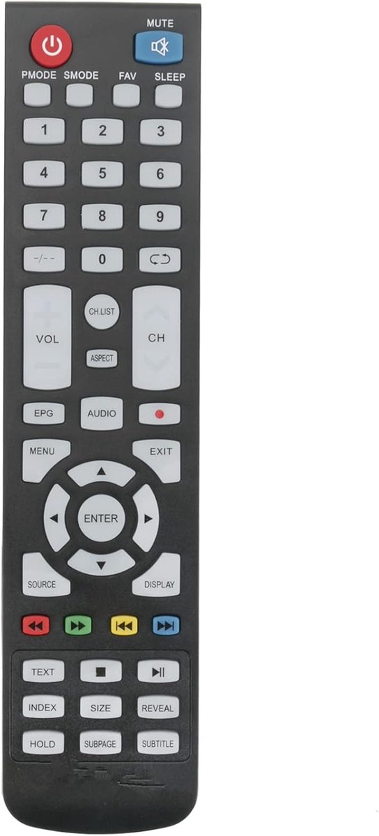 ALLIMITY Replce Remote control fit for BRANDT JVC UNITED LED24BH55 LED32BH55 L-28HA82U B1960HD-LED - ShopVlot