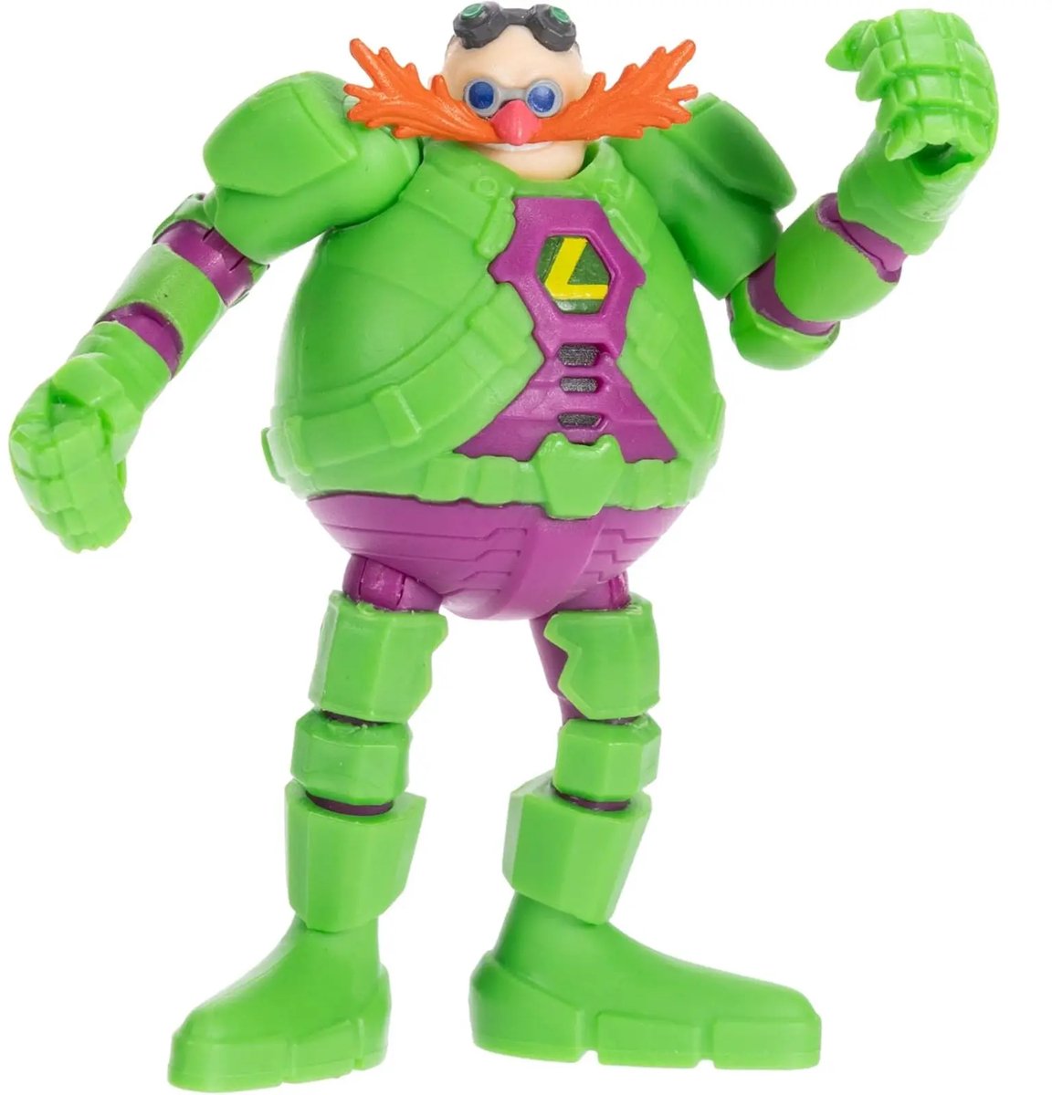 DC X Sonic Dr.Eggman Lex Luther actiefiguur - 6 cm groot - Exclusief - Collectible