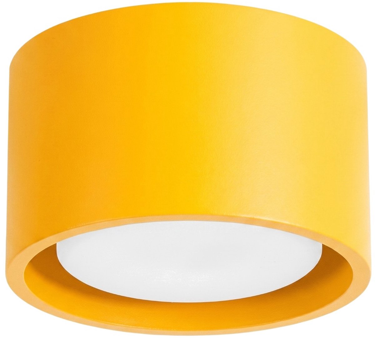 Sollux Lighting Plafondlamp MODO - Gx53 - geel - aluminium - 10x10x6cm