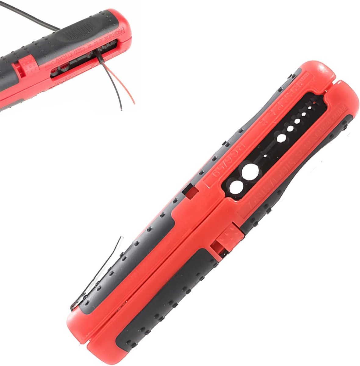 Professional Stripper Tool, 125mm Cable Stripper Cable SK5 /RG6/RG59, 8-13mm Universal Dismantling Tool Cable - ShopVlot