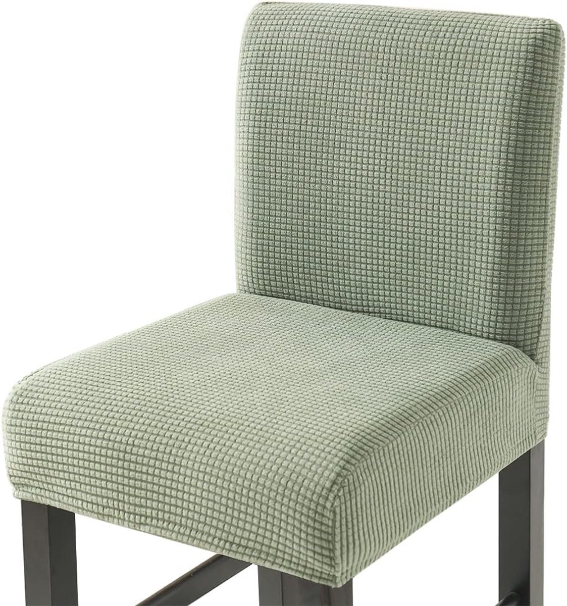 Bar Chair Covers Stretch Dining Room Chair Covers Bar Counter Stool Cover Bar Stool Covers Chair Slipovers Low Back - ShopVlot