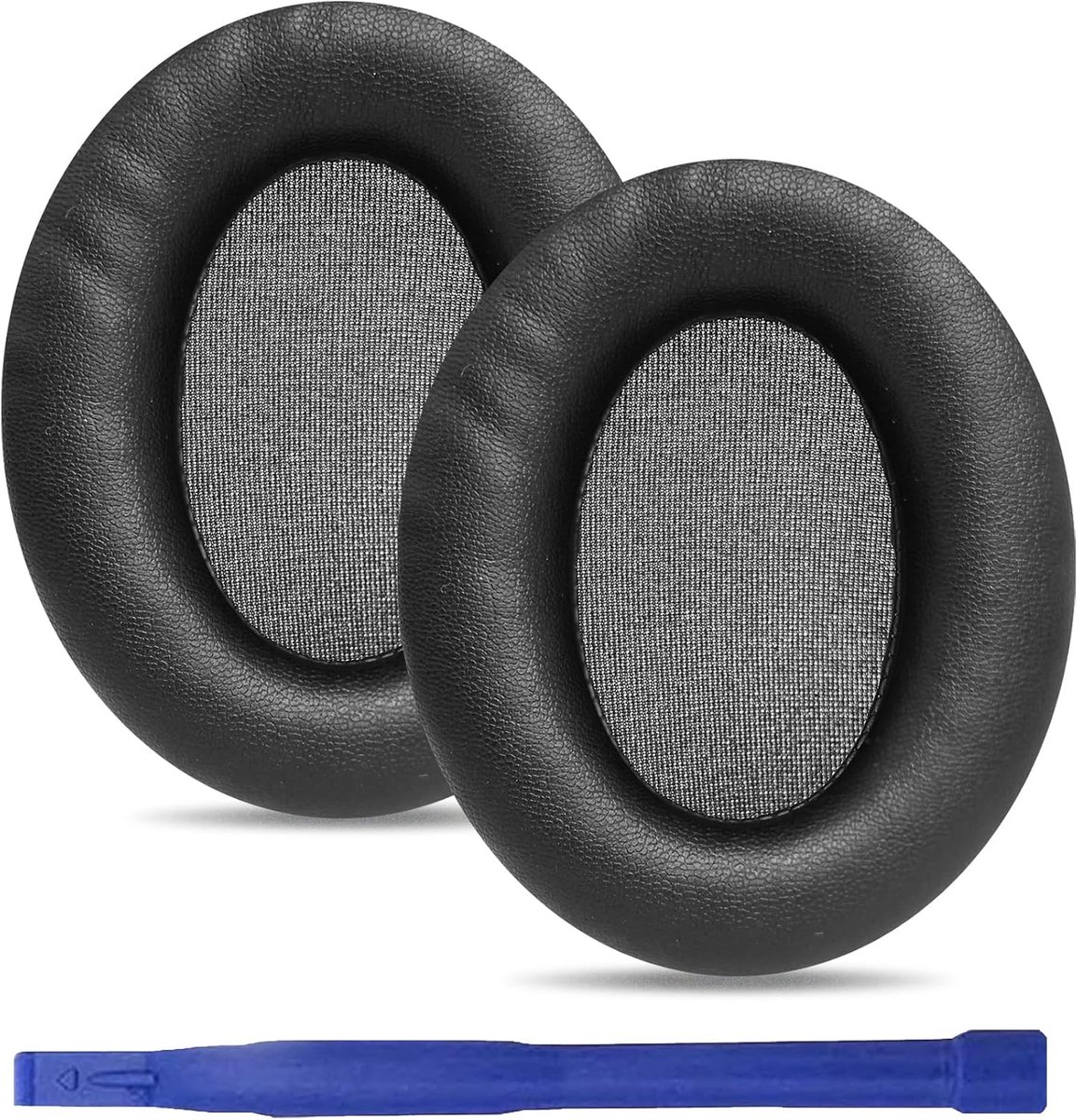 Cloud II Replacement Ear Pads, Protein Leather, Ear Pad, Compatible with Kingston HyperX Cloud II Headphones (Black) - ShopVlot