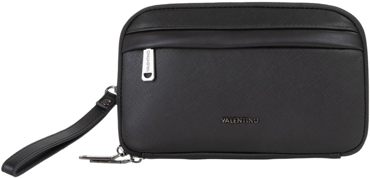 VALENTINO toilettas Karo Soft Cosmetic Case Nero zwart