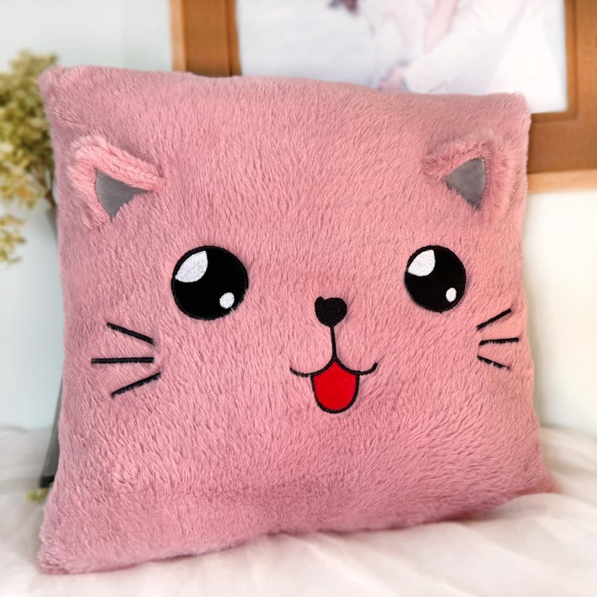 Children's Decorative Cushions, Animal Cushion, Plush Cushions, Fluffy Throw Pillow for Kids Room, Baby Throw Pillow - ShopVlot