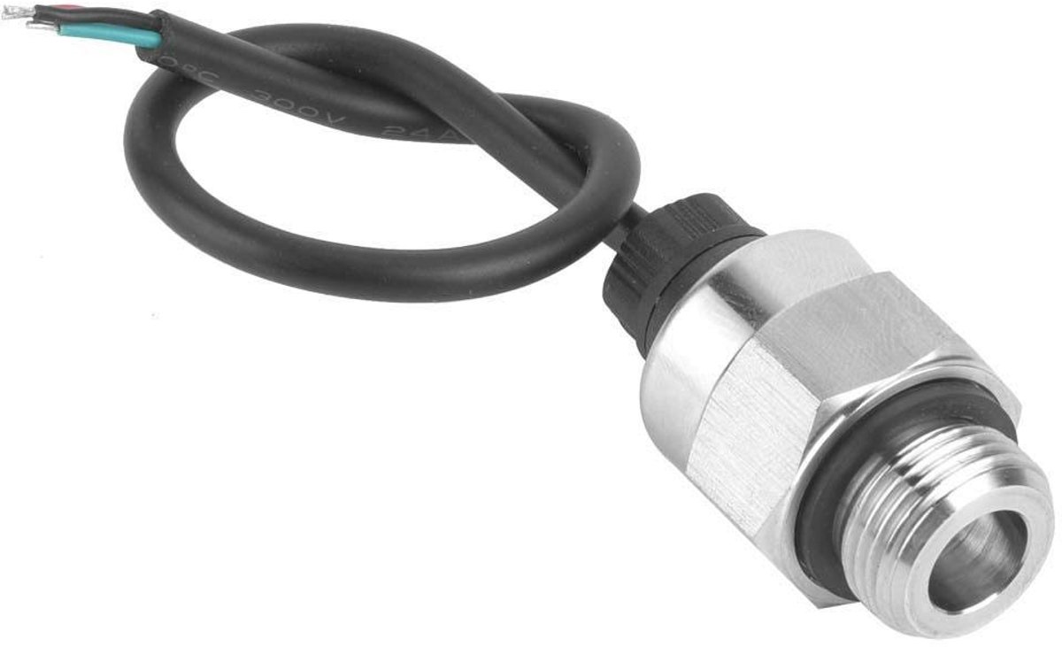 Walfront Pressure Sensor, High Precision Water Pressure Sensor G3/8 With IP65 Screw Connection 1~2/5/10/20/30/40/50 - ShopVlot