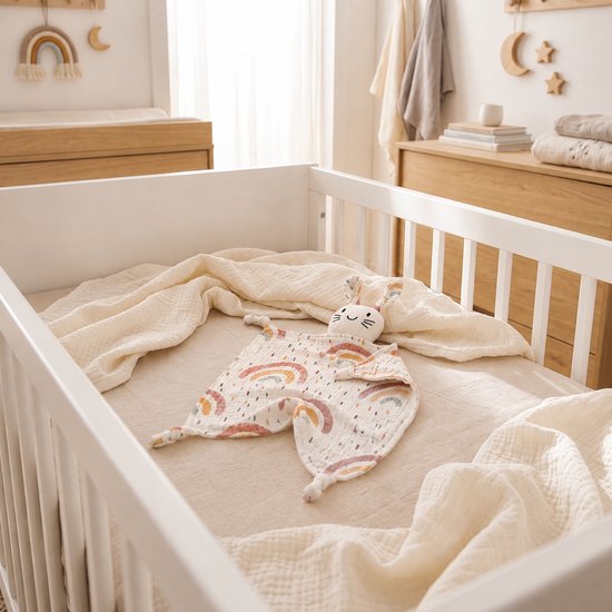 Regen van Dromen - Hydrofiel Knuffeldoekje Baby - Droomdotje van Merkloos — afbeelding 2