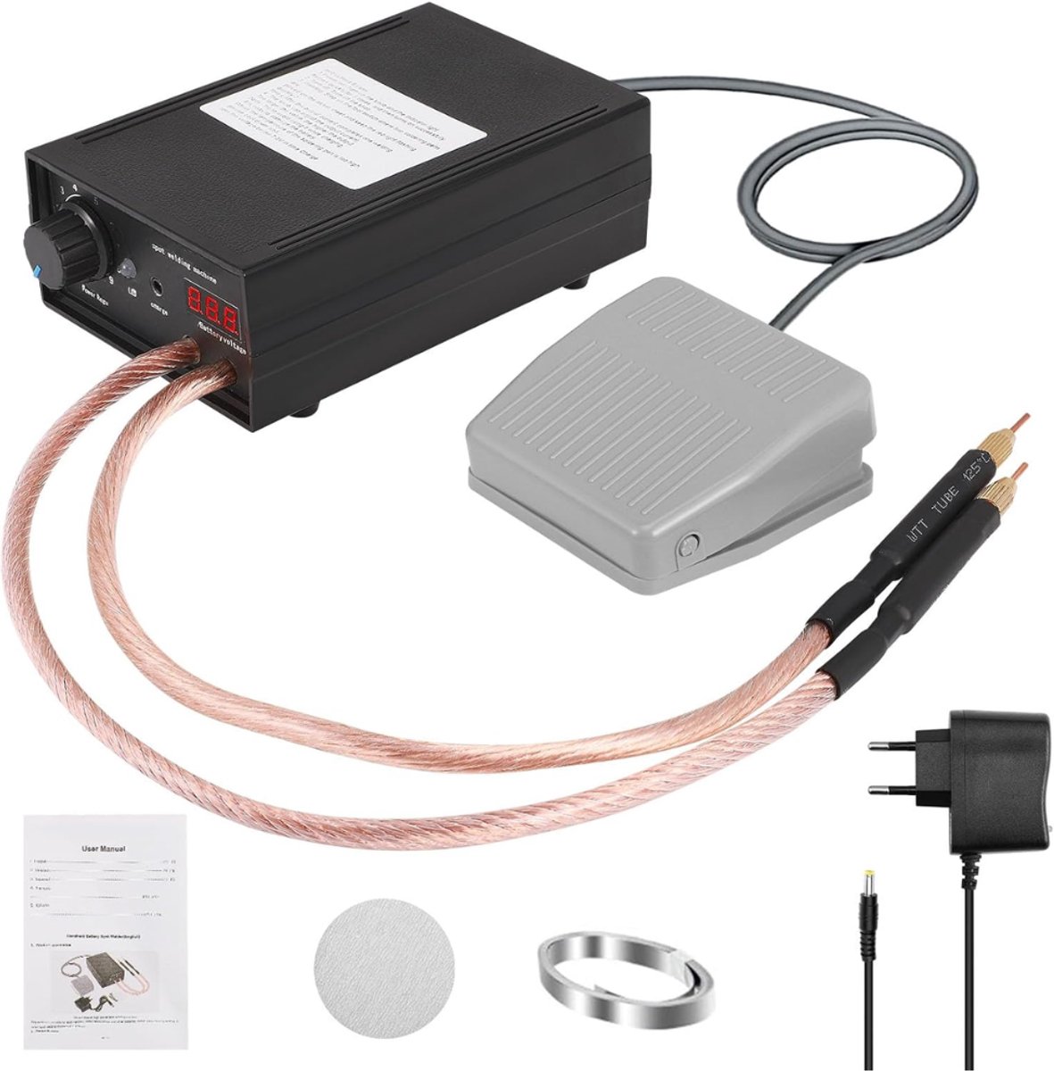 ZRNS® Puntlasapparaat - Puntlasser - Lasapparaat - 8000 W - 1-9 Snelheden - Verstelbaar