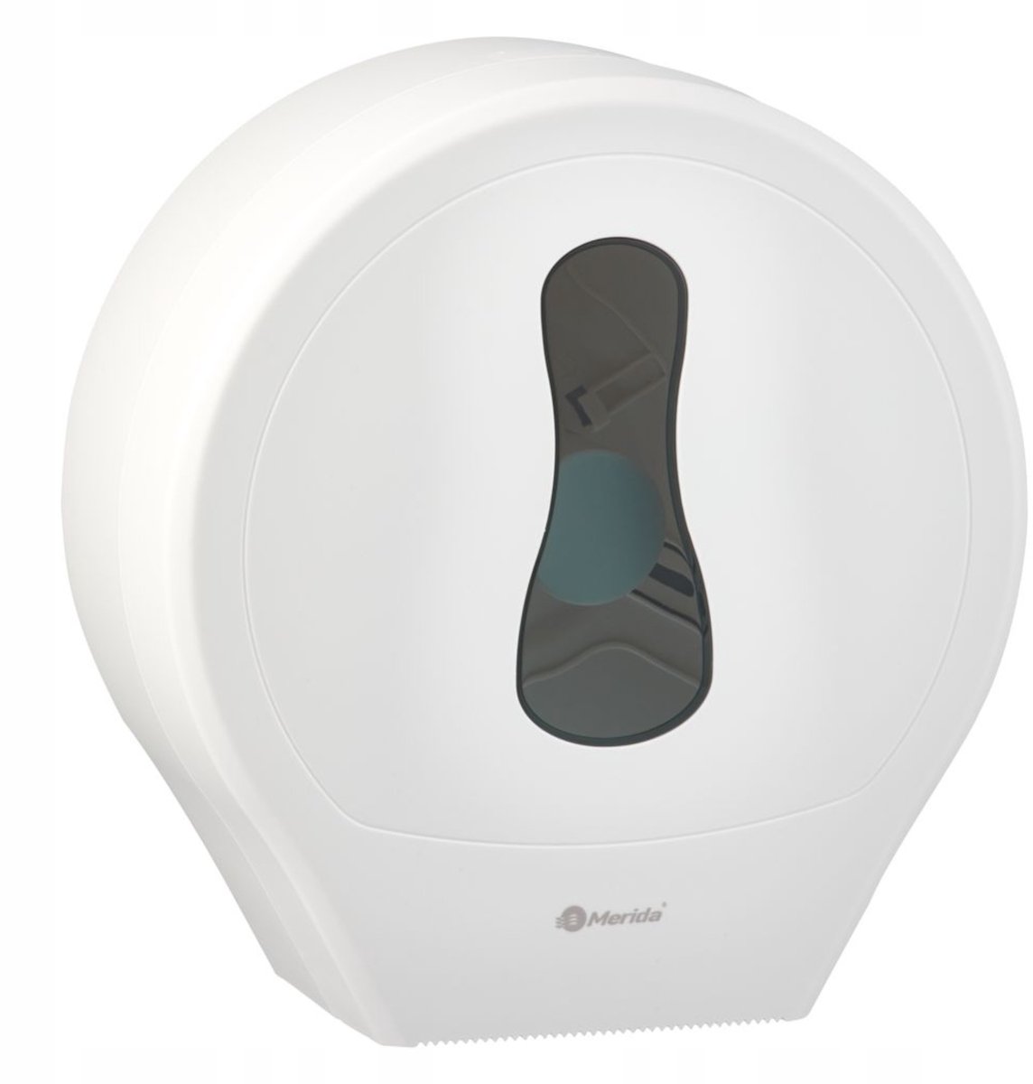 Merkloos Wit Toiletrol Dispenser met Sleutel & Indicatievenster