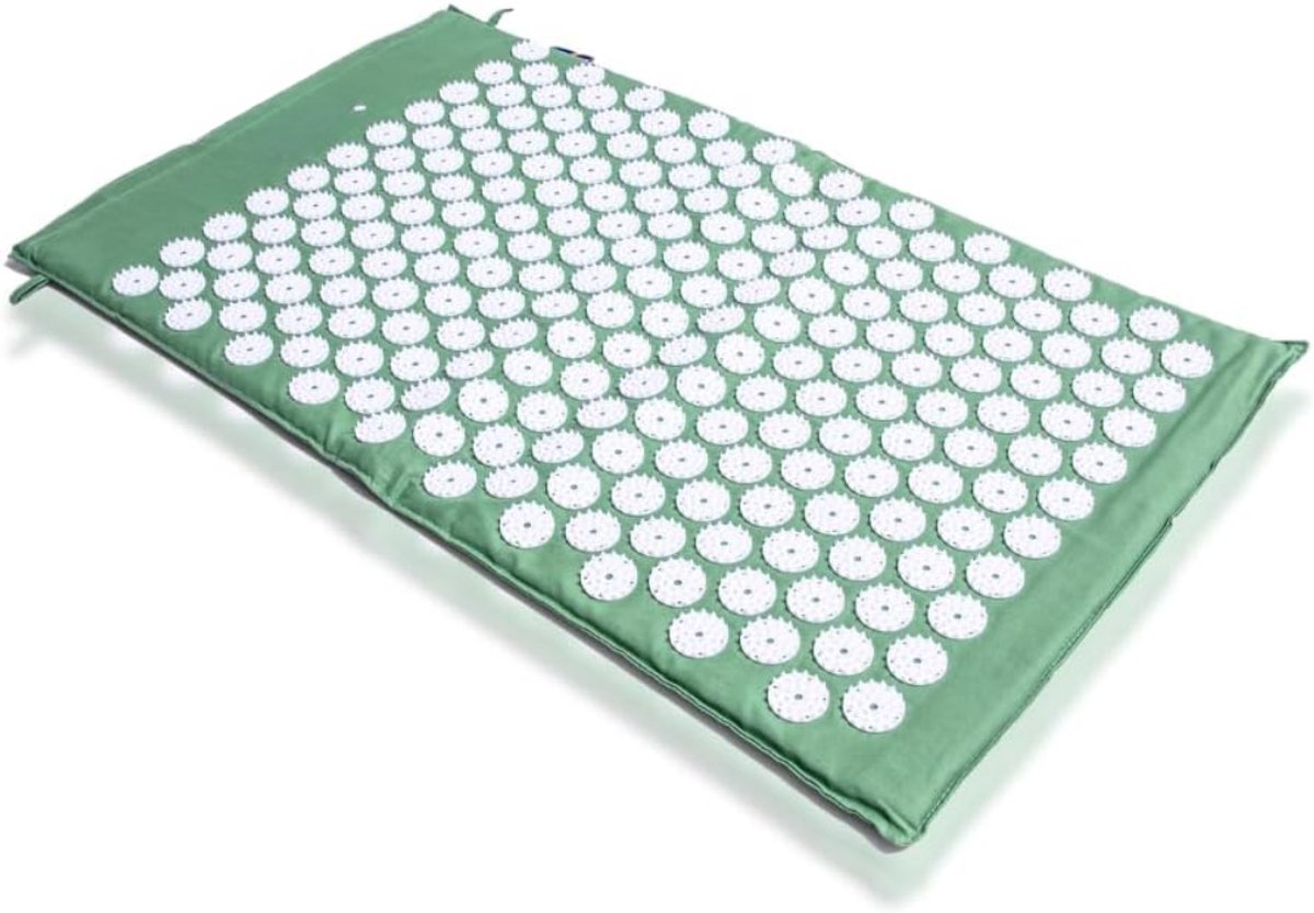 VALI® Spijkermat - Spijkerbed - Acupressuurmat - Groen - 72cm x 42cm x 4cm