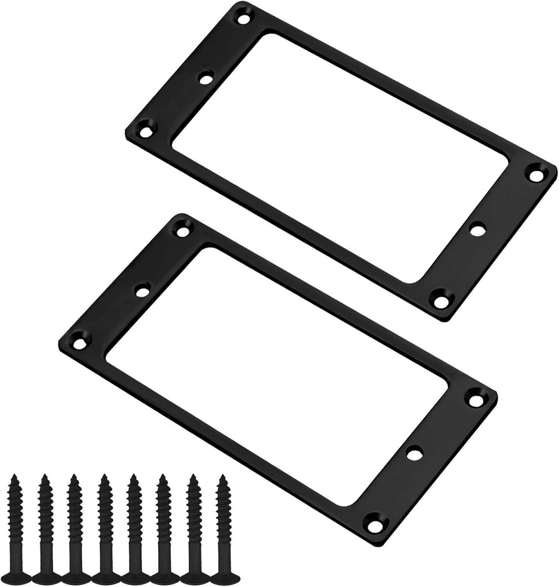 Humbucker Pickup Montage Ringen 92x45.5mm - Metaal - Inclusief schroeven - Voor elektrische gitaar - ShopVlot