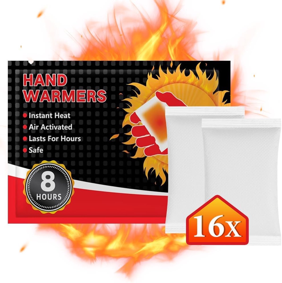 Handwarmer zelfverwarmend - compact - oplaadbaar - ideaal voor koude dagen - ShopVlot