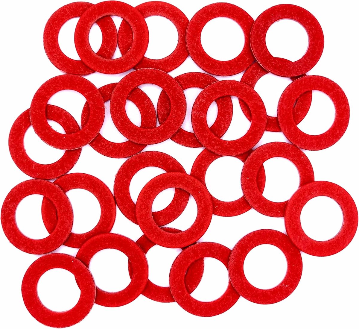 Vulcanite pakking 3/4" - flat - 25 stuks - hoge hardheid - ideaal voor pompen - ShopVlot