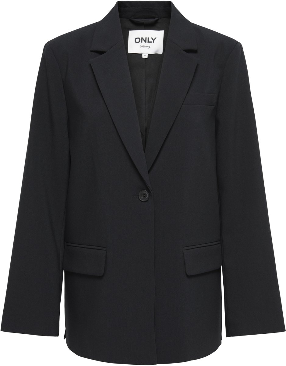 Only Blazer Onlnoelia-yasmine Slit Blazer Tlr N 15370519 Black Dames Maat - W42
