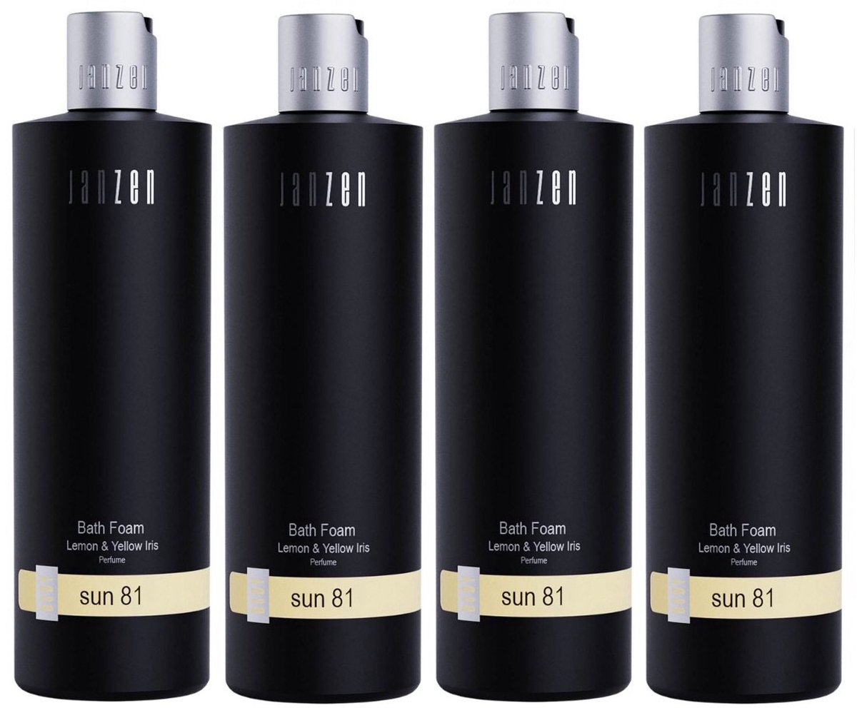 JANZEN Bath Foam Sun 81 - voordeelverpakking 4 x 400 ml