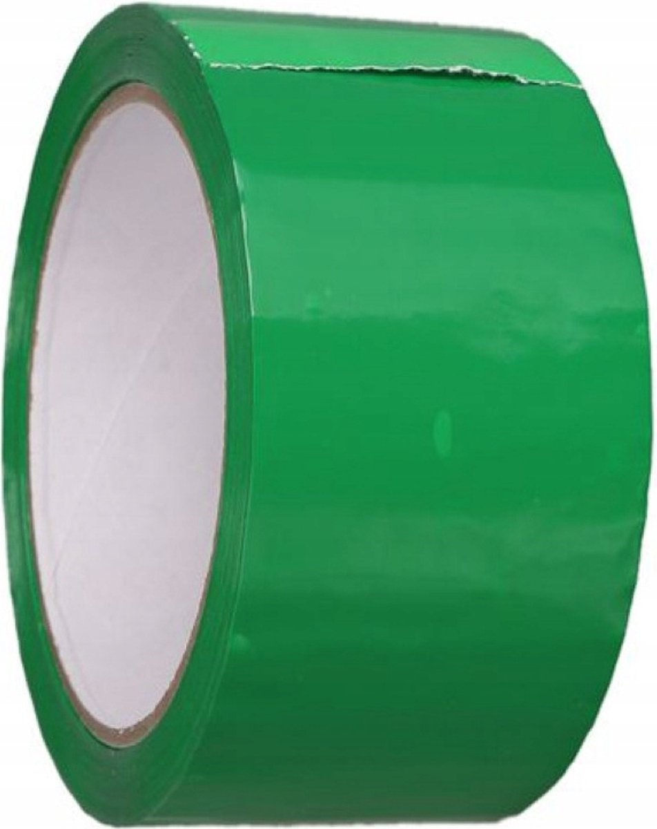 Groene Acryl Verpakkingstape 48mm x 50m - Sterk en UV-bestendig