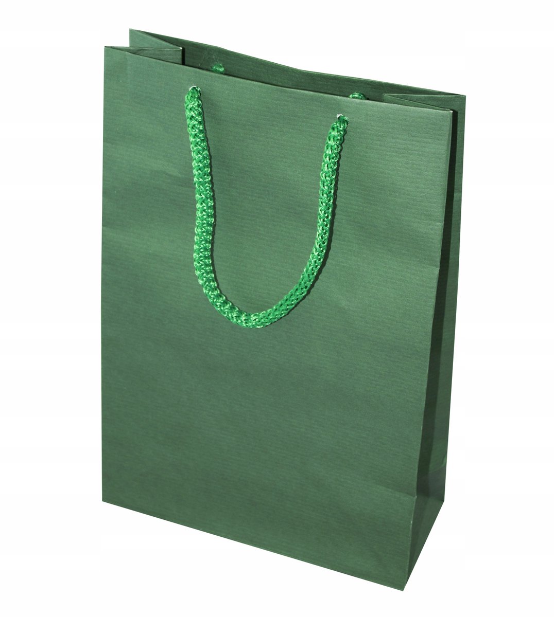 Prestige Groene Cadeaupapier Tassen 17x7x25 cm - Premium Verpakking