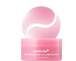 Medicube PDRN Pink Caffeine Collagen Eye Patch – 60 Stuks – Hydrogel Oogmaskers – PDRN & Cafeïne