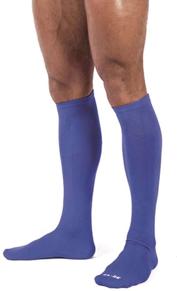 Football socks blue 42 to 46