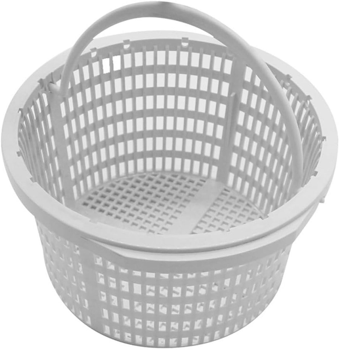 Linxor - Round basket for swimming pool skimmer - diameter 18.8 cm - white - ShopVlot