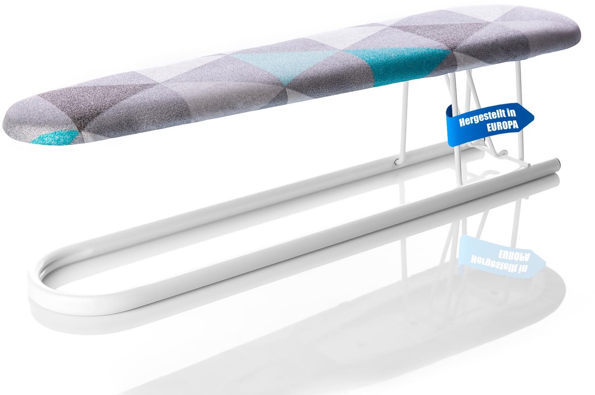 Famanu – Inklapbare mouwplank voor overhemden, extra stabiele strijkplank met katoen bekleding voor het strijken van mouwen
