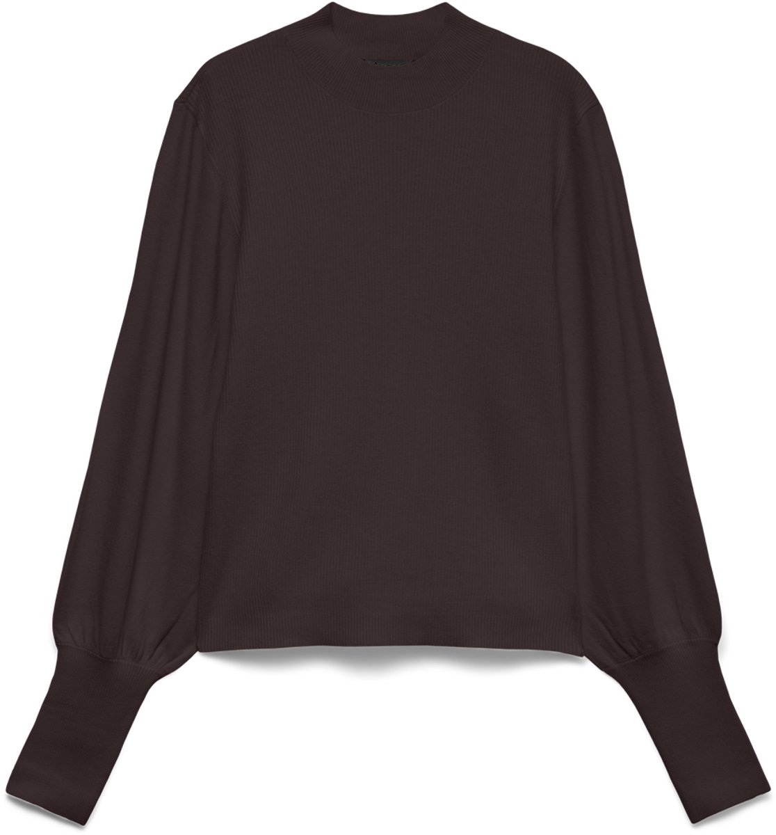 VERO MODA - VMHOLLYKARIS LS FUNNELNECK PULLOVER BOO Dames Trui