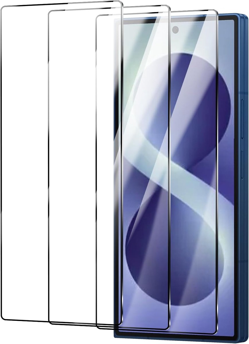 Voor Samsung Galaxy Z Fold 8 Ultra, 3 Stuks Helder Transparant Screen Protector, Gehard Glas, 9H Hardheid Anti-Kras - ShopVlot