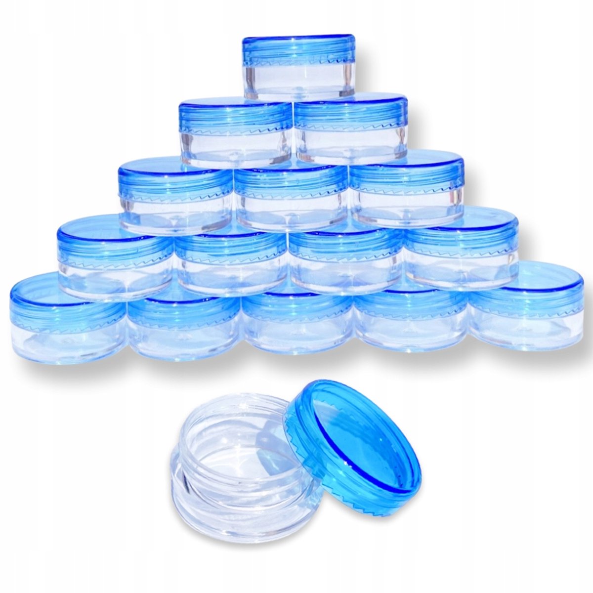 100x Potjes 5ml Acryl voor Nagels en Cosmetica