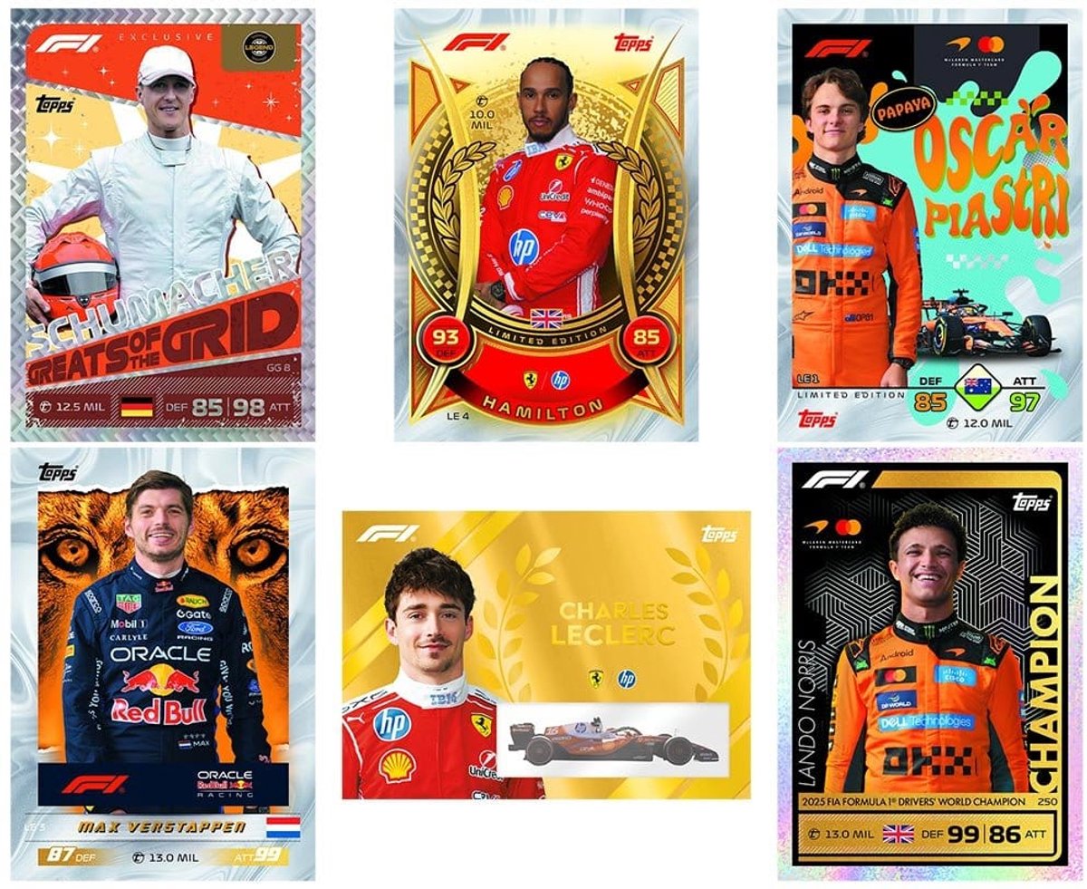 Formula 1 – Turbo Attax 2026 Trading Cards Topps Display (24)